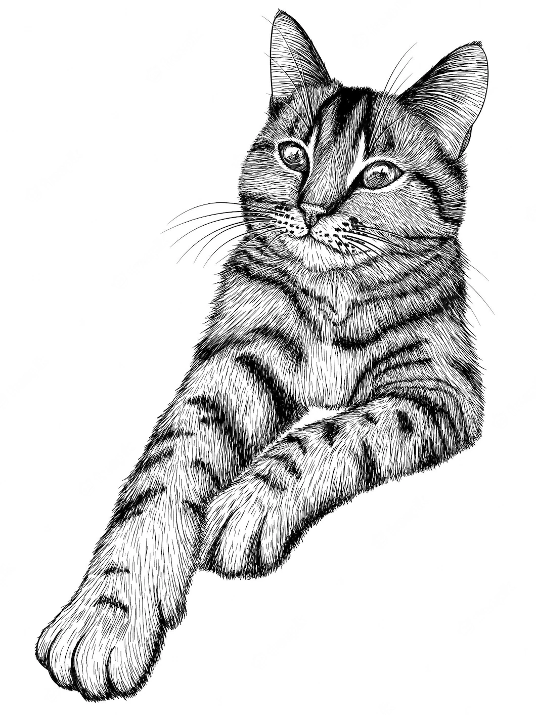 Коты рисунки